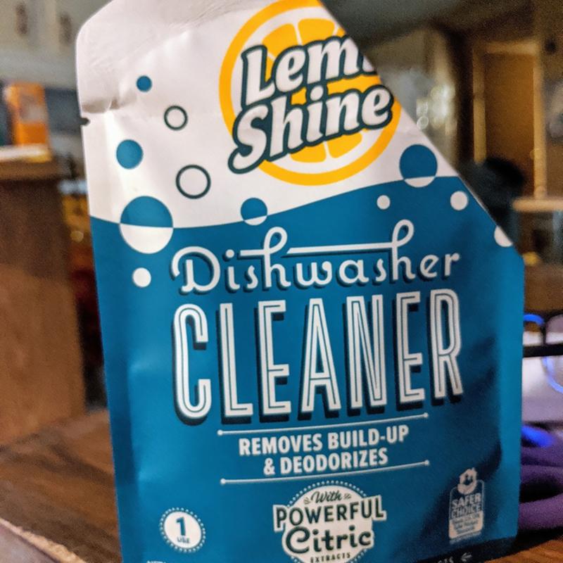 Lemi Shine Dishwasher Cleaner, Deodorizes and Removes Build-up, 4 ct