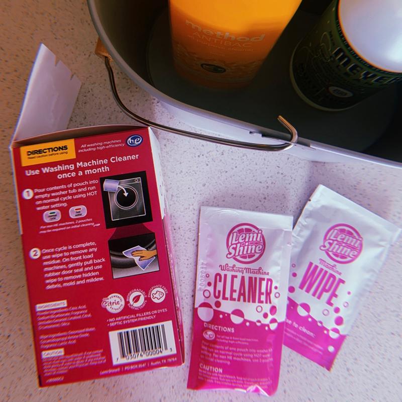 Lemi Shine Lemon Scent Washing Machine Cleaner 1.76 oz Powder - Ace Hardware