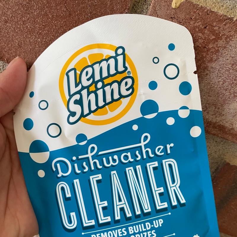 Lemi Shine Dishwasher Cleaner, Deodorizes and Removes Build-up, 4 ct