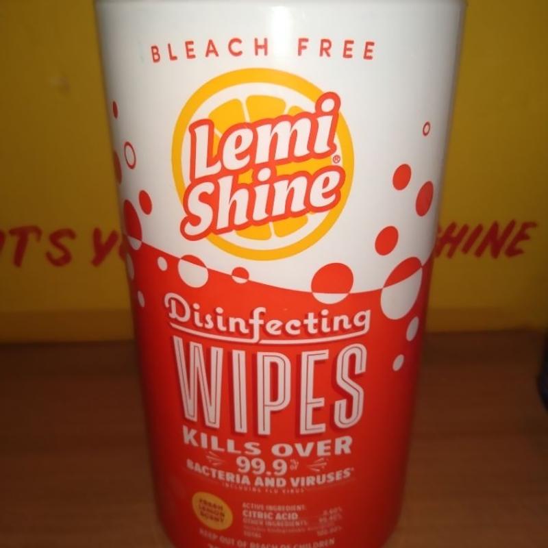 Lemi Shine Wahing Machine Cleaner + Wipes, 7 oz. Box - 30344006