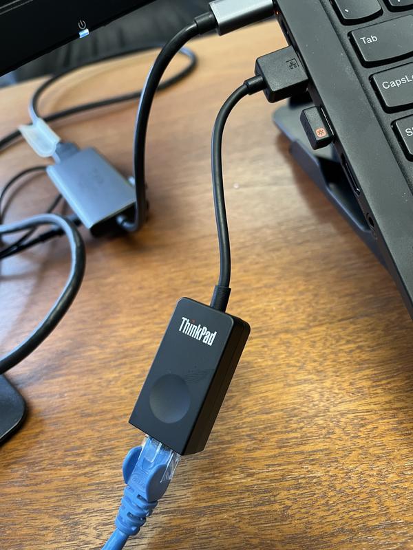 Lenovo ThinkPad Extension Cable Network Cable for Notebook Extension Cable Black