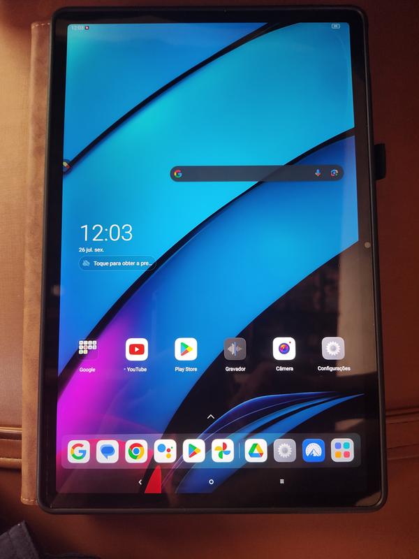 美品Lenovo Tab P12 12.7インチAndroid 128GB Tablet Lenovo Tab P12 Octa-Core 4GB 128GB Wi-Fi, Câmera Principal