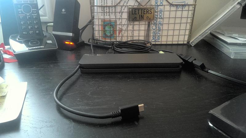 Short cord is permanently attached to unit