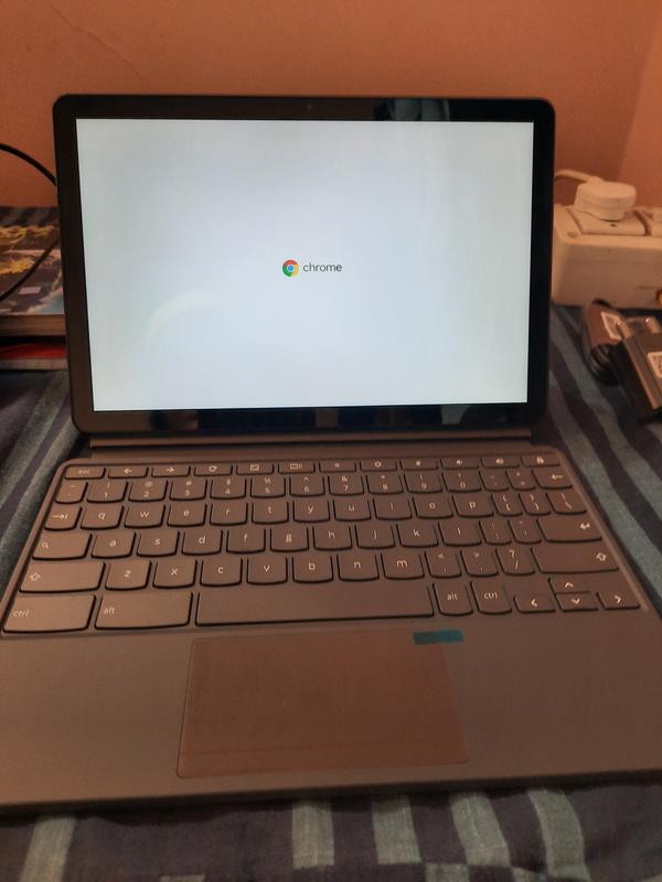Lenovo Duet Chromebook 25.65cms (10.1) 4GB 128GB - Ice Blue+Iron Grey