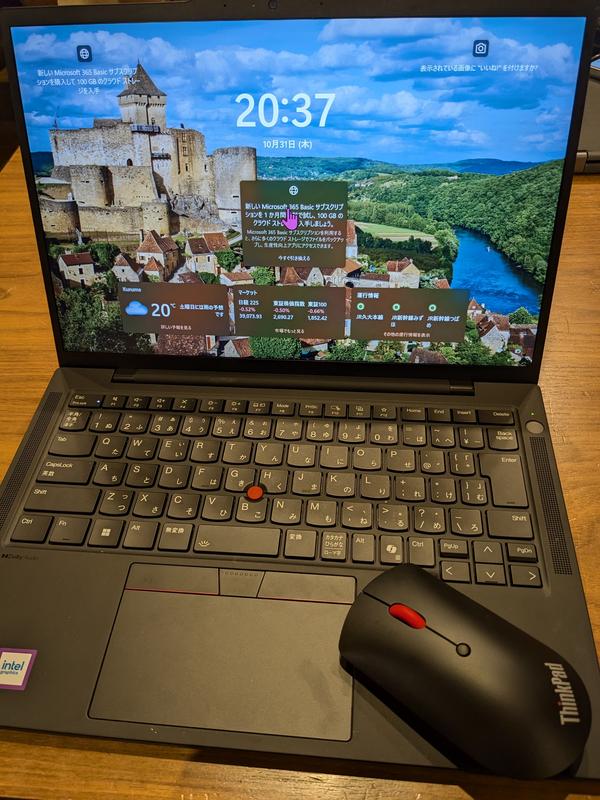 ThinkPad T14s Gen 5 | スリムで軽量、高性能の14型ノートPC | レノボ