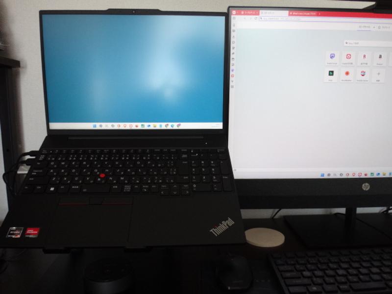 ThinkPad E16 Gen 1 AMD | デスクワークの生産性と利便性を最大 ThinkPad E16 Gen 1 AMD | デスクワークの生産性と利便性を最大