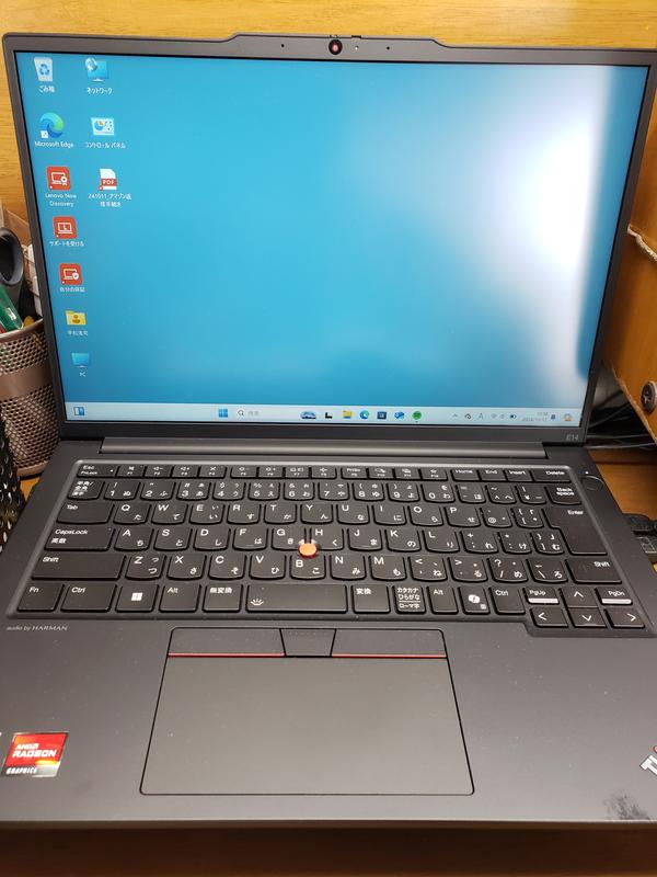 ThinkPad E14 Gen 6(AMD) | パワフルな14型AMD搭載エントリーノートPC