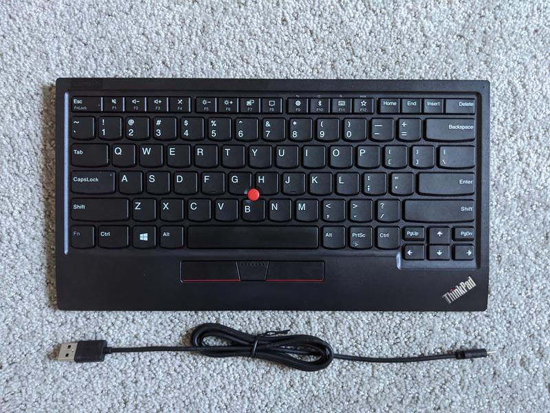 Lenovo ThinkPad TrackPoint Keyboard II US English WiredWireless