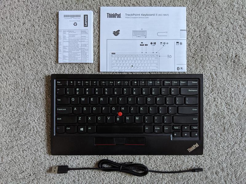 Lenovo ThinkPad TrackPoint Keyboard II US English