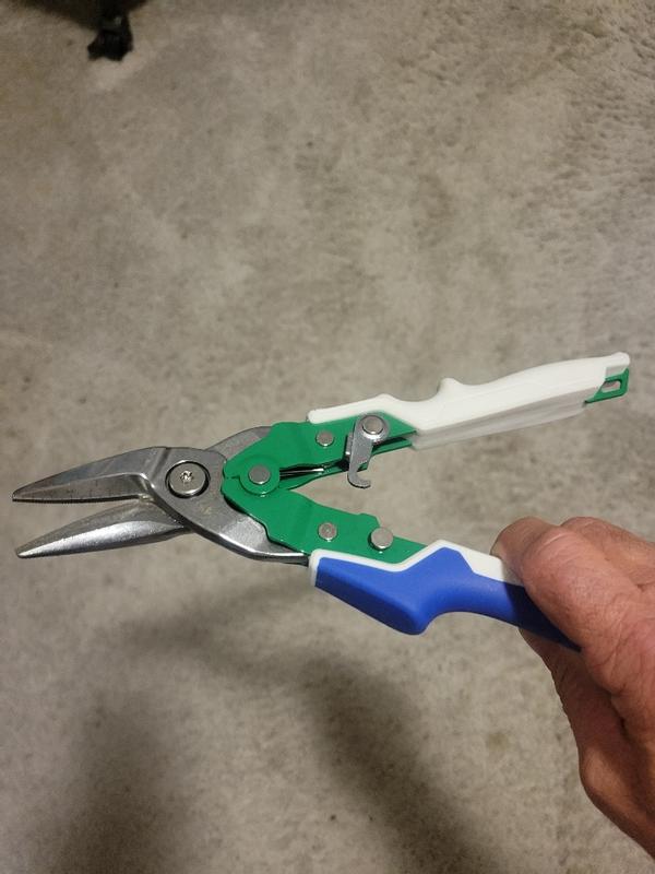Luckyweld Aviation Snips Right Cut, Snips for Sheet Metal with Forged  Blades,Suitable for Cutting Metal Sheet 