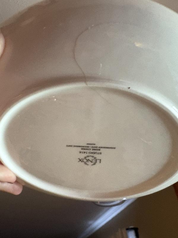 Cracked all the way through bowl