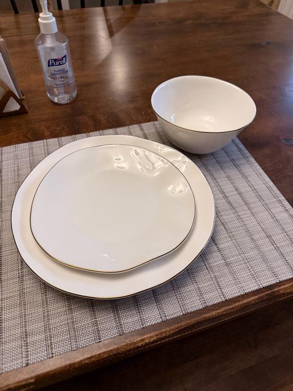 Blue Bay White 12-Piece Dinnerware Set – Lenox Corporation