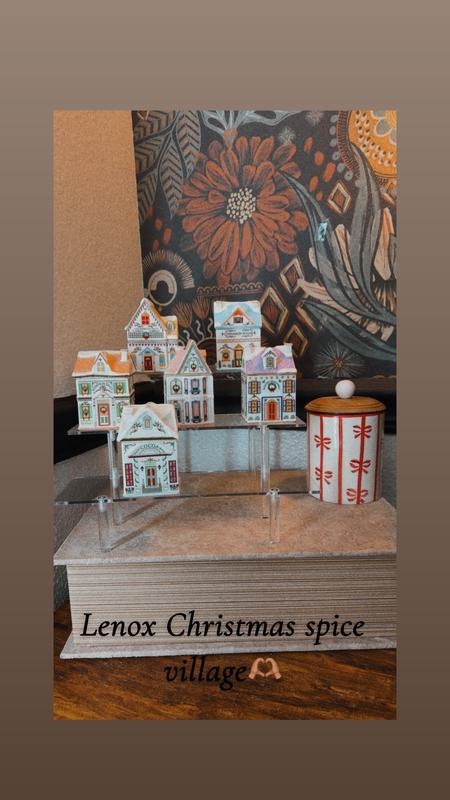 Lenox Spice Village 6-Piece Christmas Spice Jar Set – Lenox