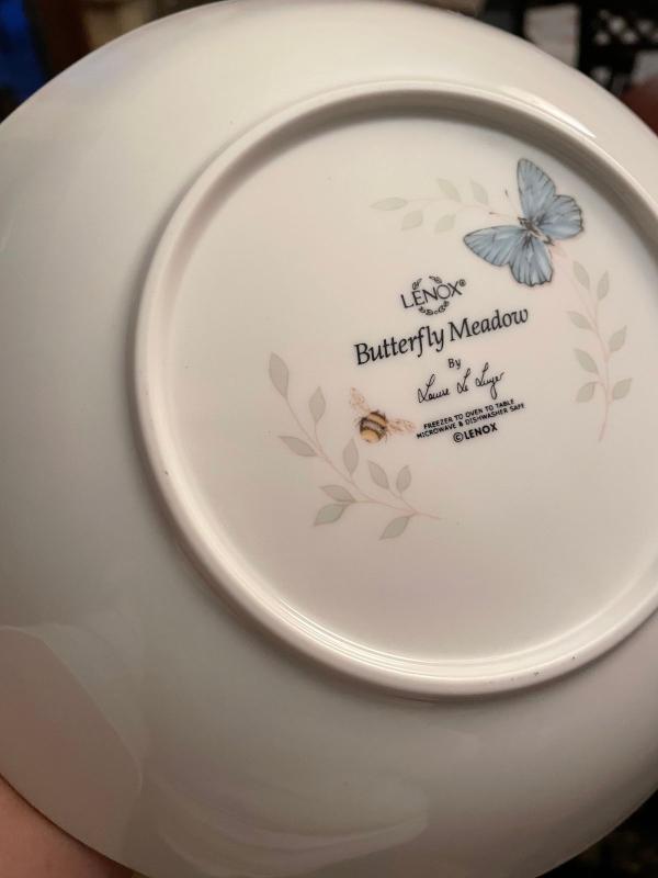 Butterfly Meadow Pasta Bowl Lenox Corporation