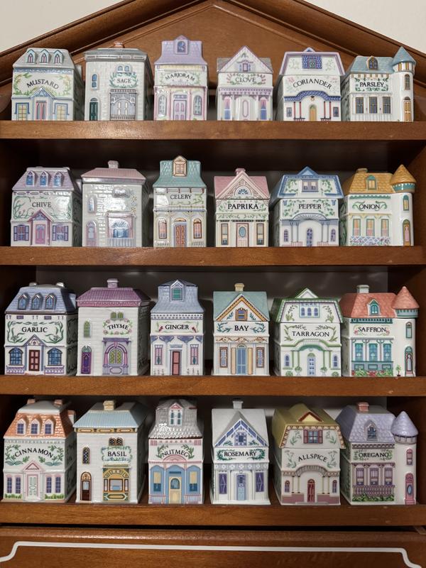 Can’t spot any differences between the new village and my vintage village! I love them both!