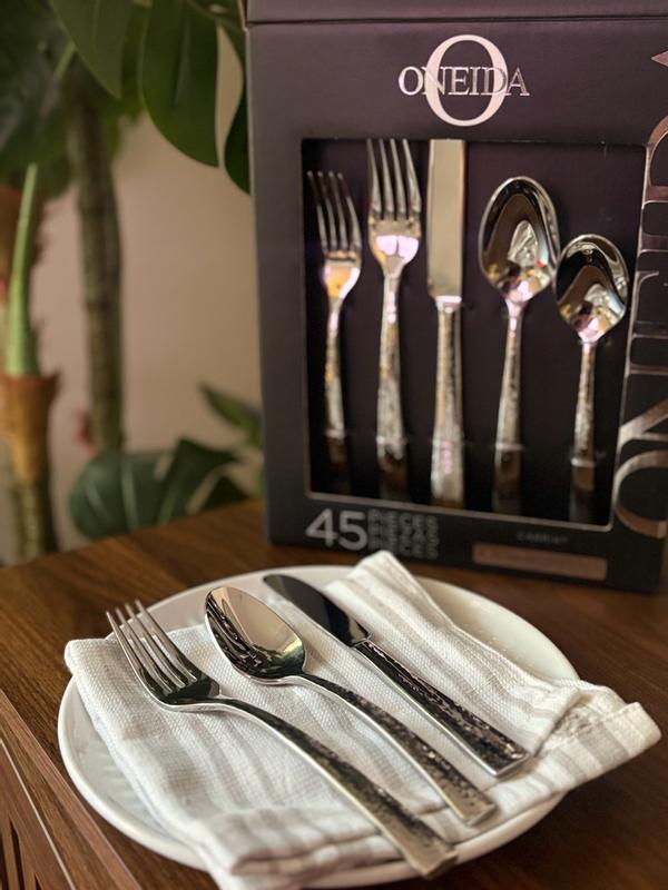 Oneida, Cabria 45-Piece Flatware Set, Service for 8 | Zola