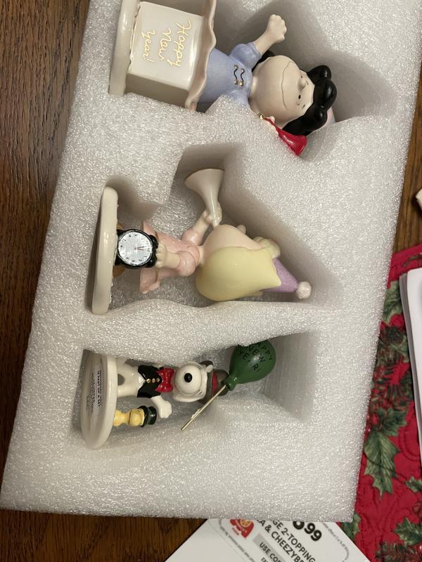 Happy New Year Charlie Brown 5-Piece Figurine Set – Lenox Corporation