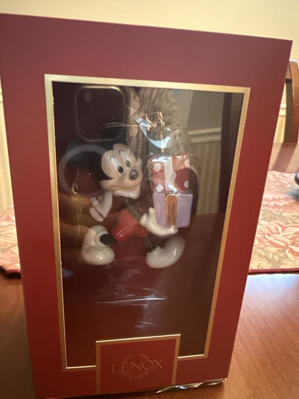 レノックス　LENOX　ミッキーマウス バッター　レア　24k 2026 Mickey Mouse's Gifts Ornament – Lenox Corporation