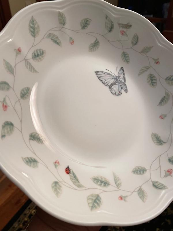 Butterfly Meadow Pasta Bowl Lenox Corporation