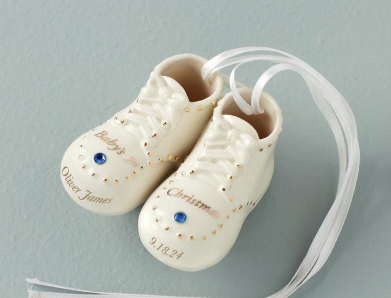 Personalized Baby's First Steps Ornament – Lenox Corporation