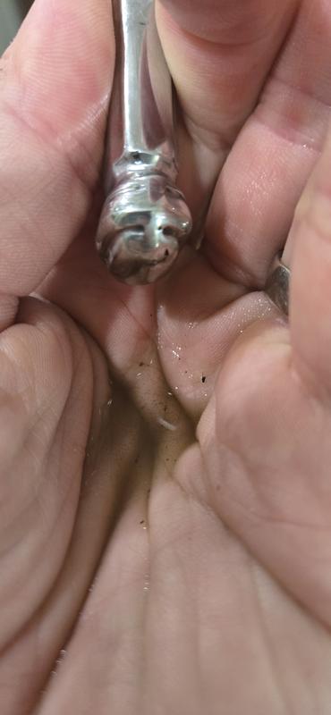 Water coming out of handle