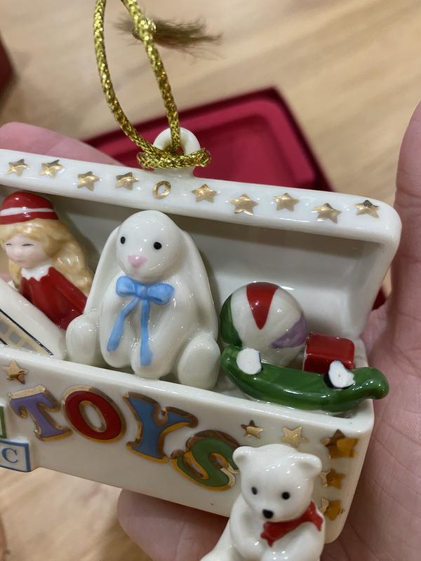 Personalized Toy Chest Ornament – Lenox Corporation
