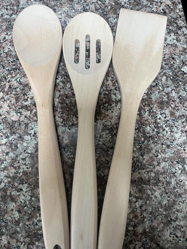 Unfinished-Raw Wood Utensils- might be fun for a creative project if you had wood burning tools and knew how to make them food safe