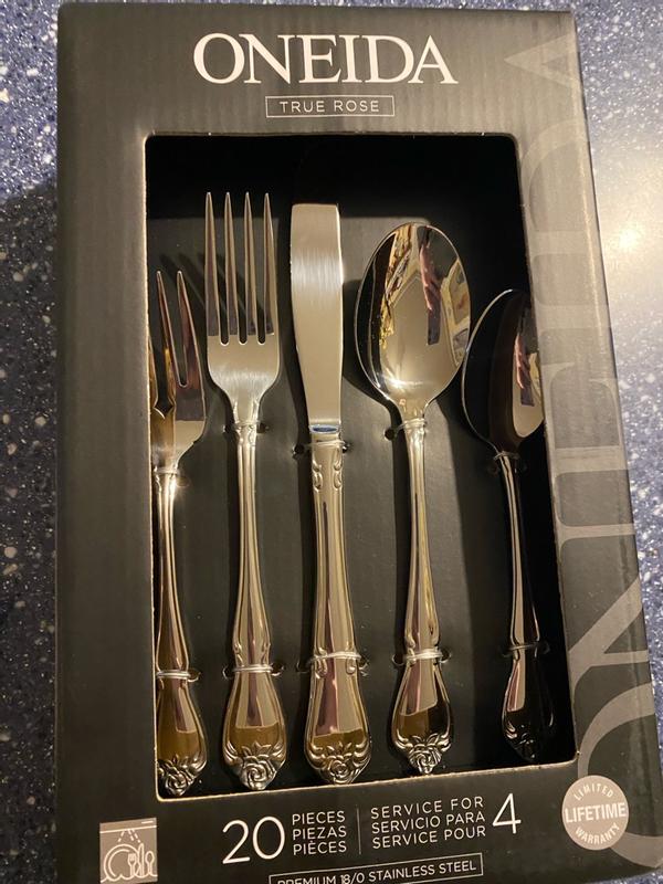 True Rose 20-Piece Flatware Set – Lenox Corporation