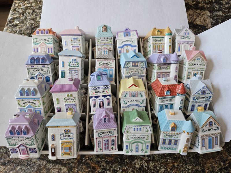 Lenox Spice Village 24-Piece Spice Jar Set – Lenox Corporation