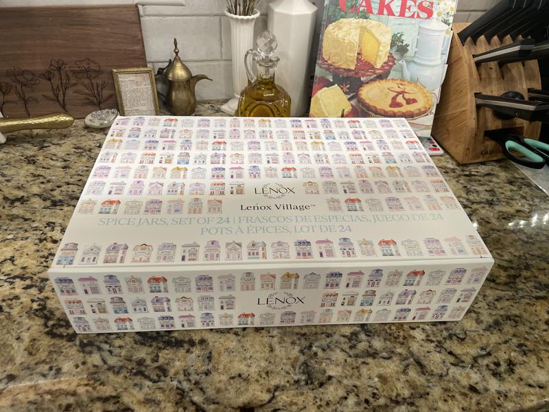 Lenox Spice Village 24-Piece Spice Jar Set – Lenox Corporation