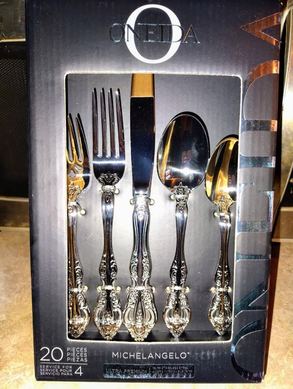 Michelangelo 20 Piece Flatware Set – Lenox Corporation