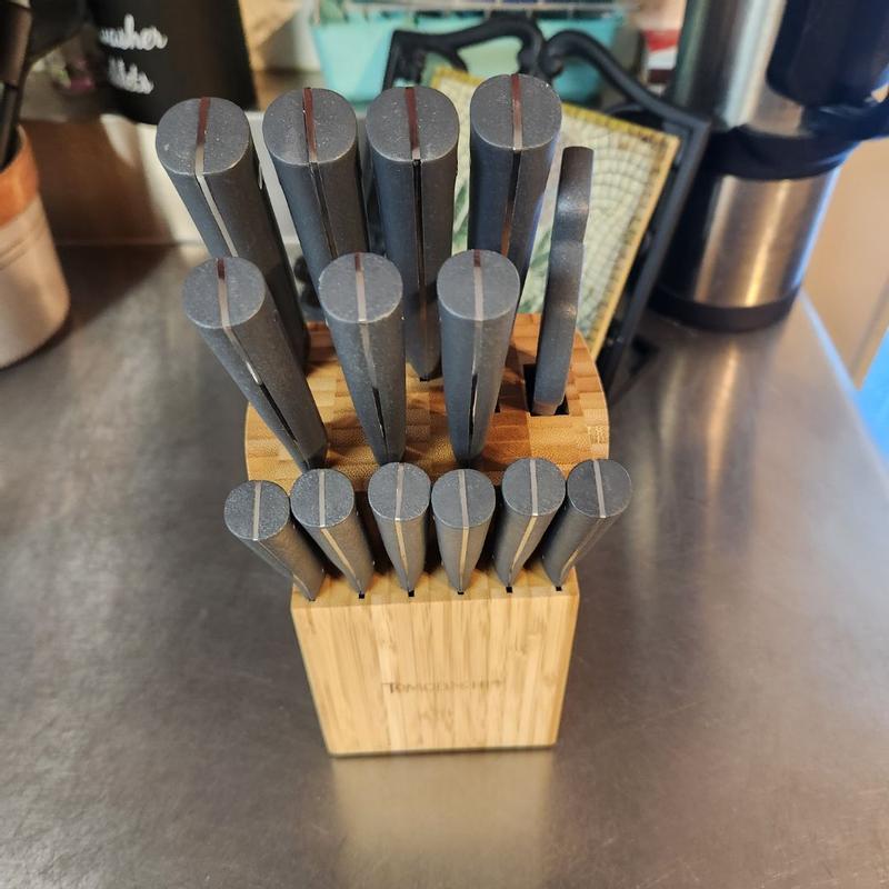 Harvest Slate 15 Piece Cutlery Block Set – Lenox Corporation