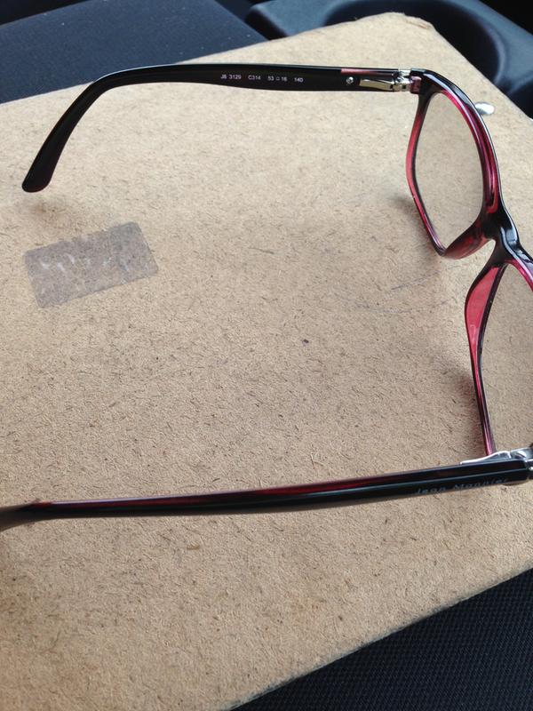 Temple tips are too bent down at ends