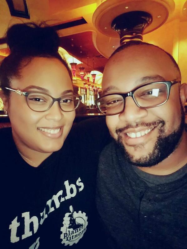 Tiffany blue glasses with Crystal detail on temples