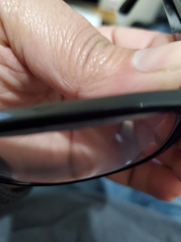 Glass keeps popping out the frame.