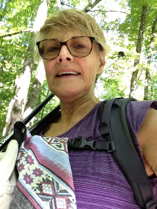 I can see clearly now! Hiking is more fun with my new glasses