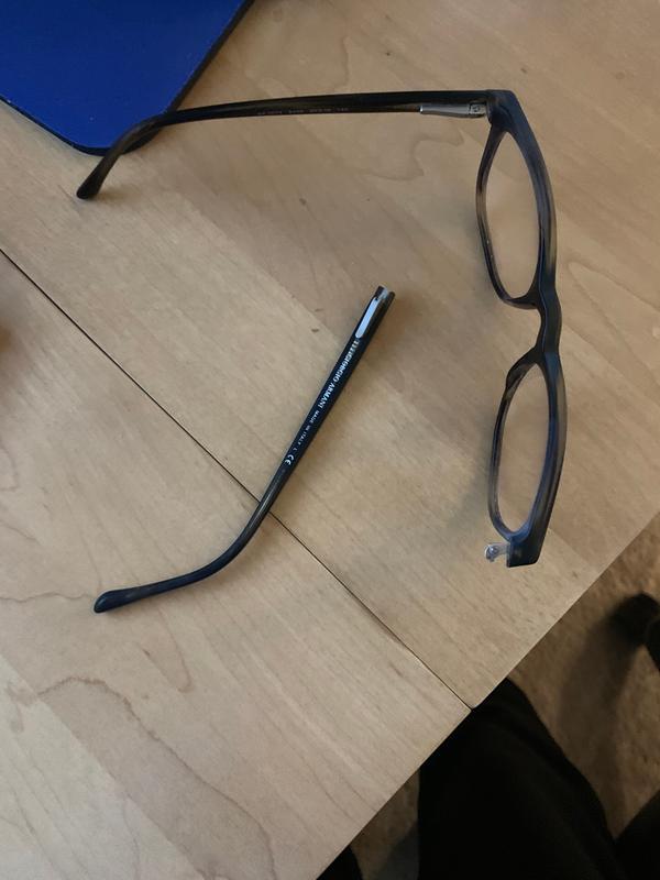 snapped the flimsy from without out any pressure