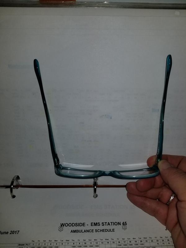 Notice the twisted & stretched arm