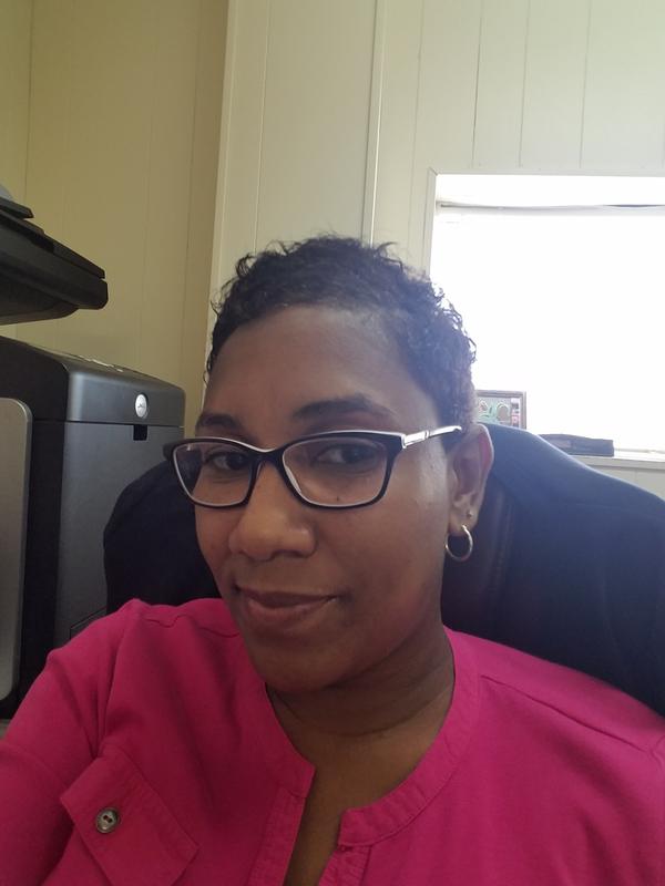 Being cute at work with my RL glasses!