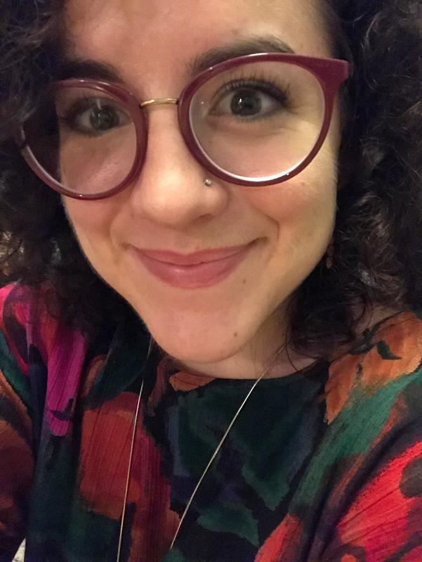 Vogue magenta glasses