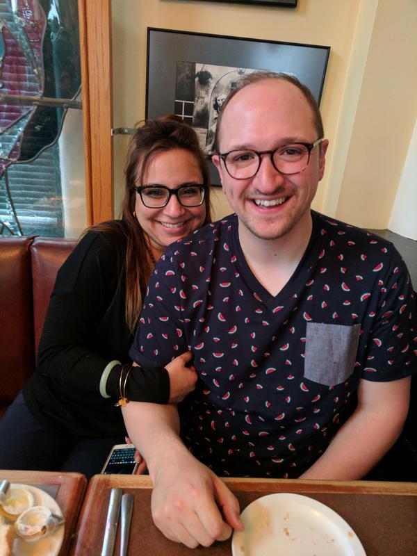 My glasses with friends