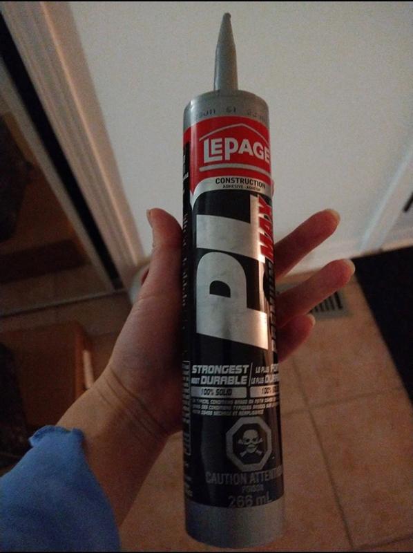 LePage PL Premium Max MultiPurpose Construction Adhesive Glue
