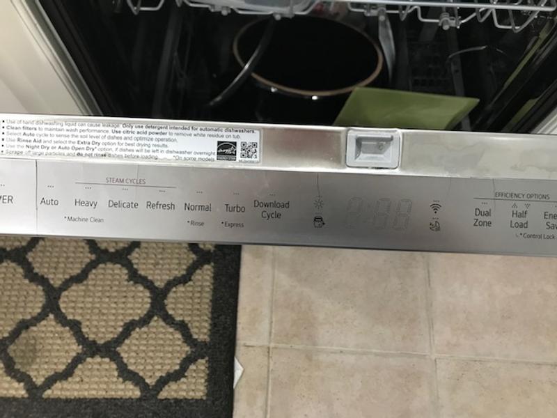 LG LDP6810SS Top Control Smart Wi-Fi Enabled Dishwasher with Quadwash