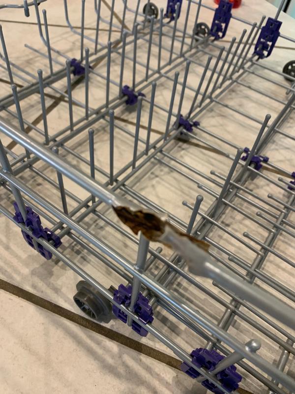 lg dishwasher rack rusting