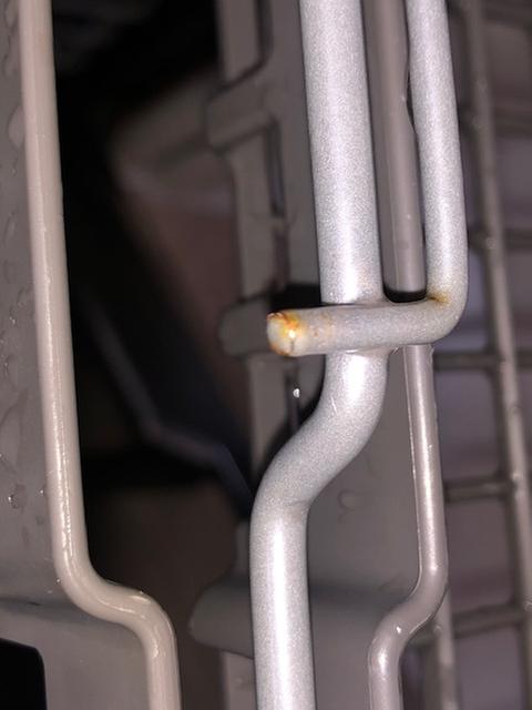 lg dishwasher rack rusting