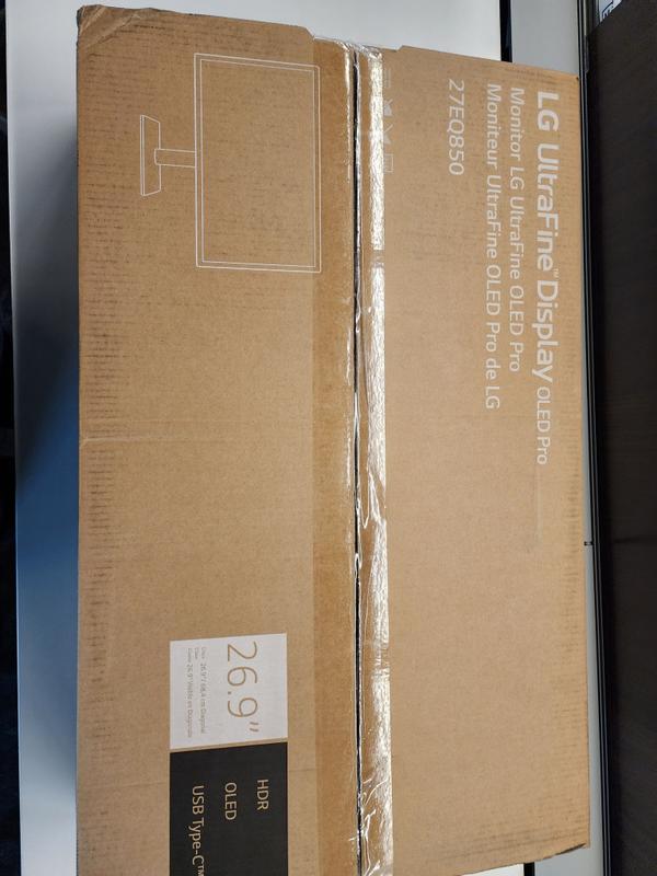 LG 27 UltraFine 4K OLED Pro Monitor with Pixel Dimming, 27EQ850-B