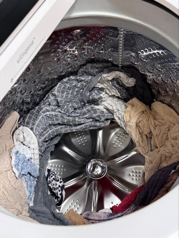 Have a question about LG 5.5 cu. ft. Top Load Washer in White with