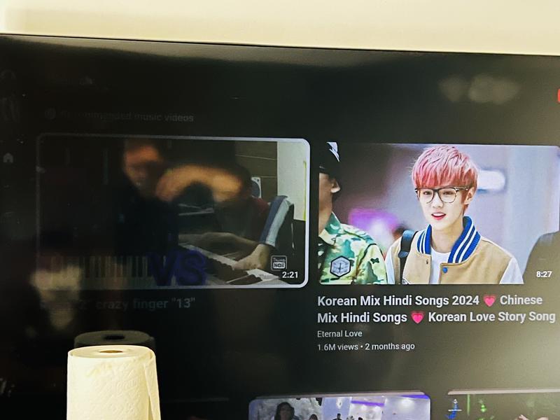 Photo from 4k LG tv