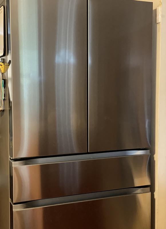 LF30H8210S by LG - 30 cu. ft. Smart Standard-Depth MAX™ 4-Door French Door  Refrigerator with Full-Convert Drawer™