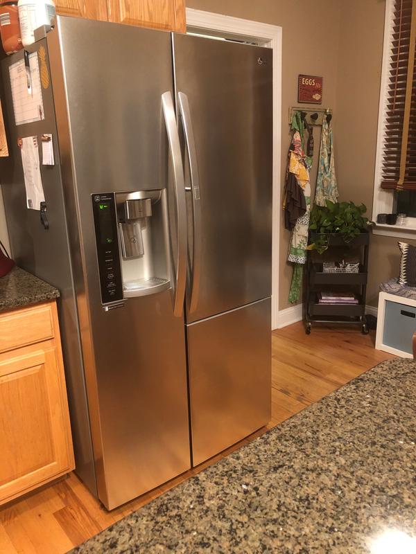 LG LSXS26386D Door-in-Door Side-by-Side Refrigerator review: Clunky  execution from this LG Door-in-Door fridge - CNET